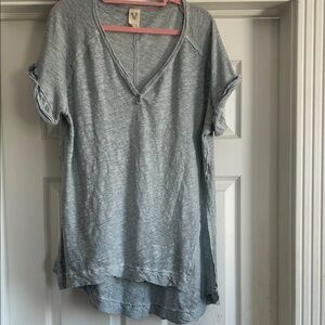 We The Free pale blue Short Sleeve Tee